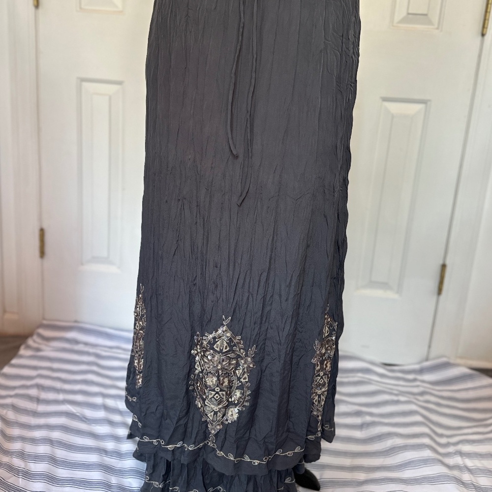 Robbi & Nikki  Sequin/Beaded Skirt